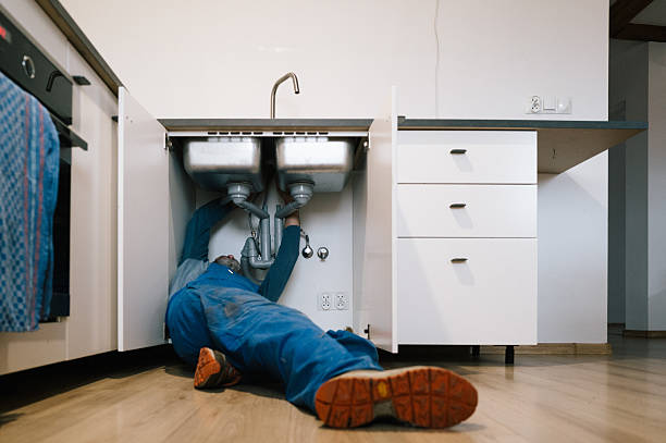 Professional Drain Cleaning technician working in Blacksville, WV